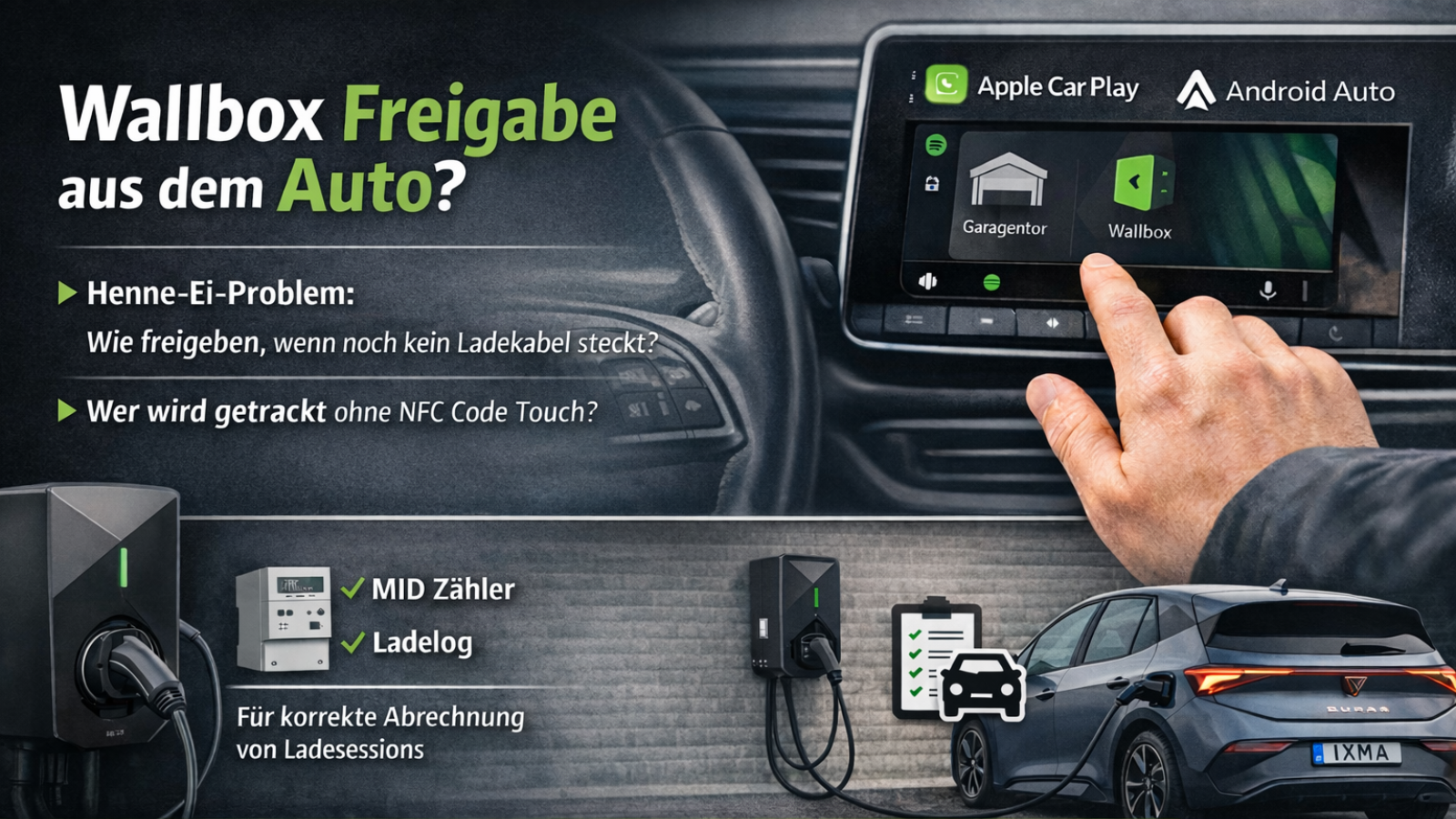 Wallbox-Freigabe direkt aus dem Auto – funktioniert auch die User-Zuordnung?