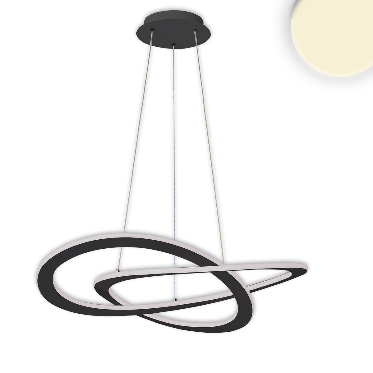 LED Design-Hängeleuchte Ø 55 cm – 3000 K, dimmbar