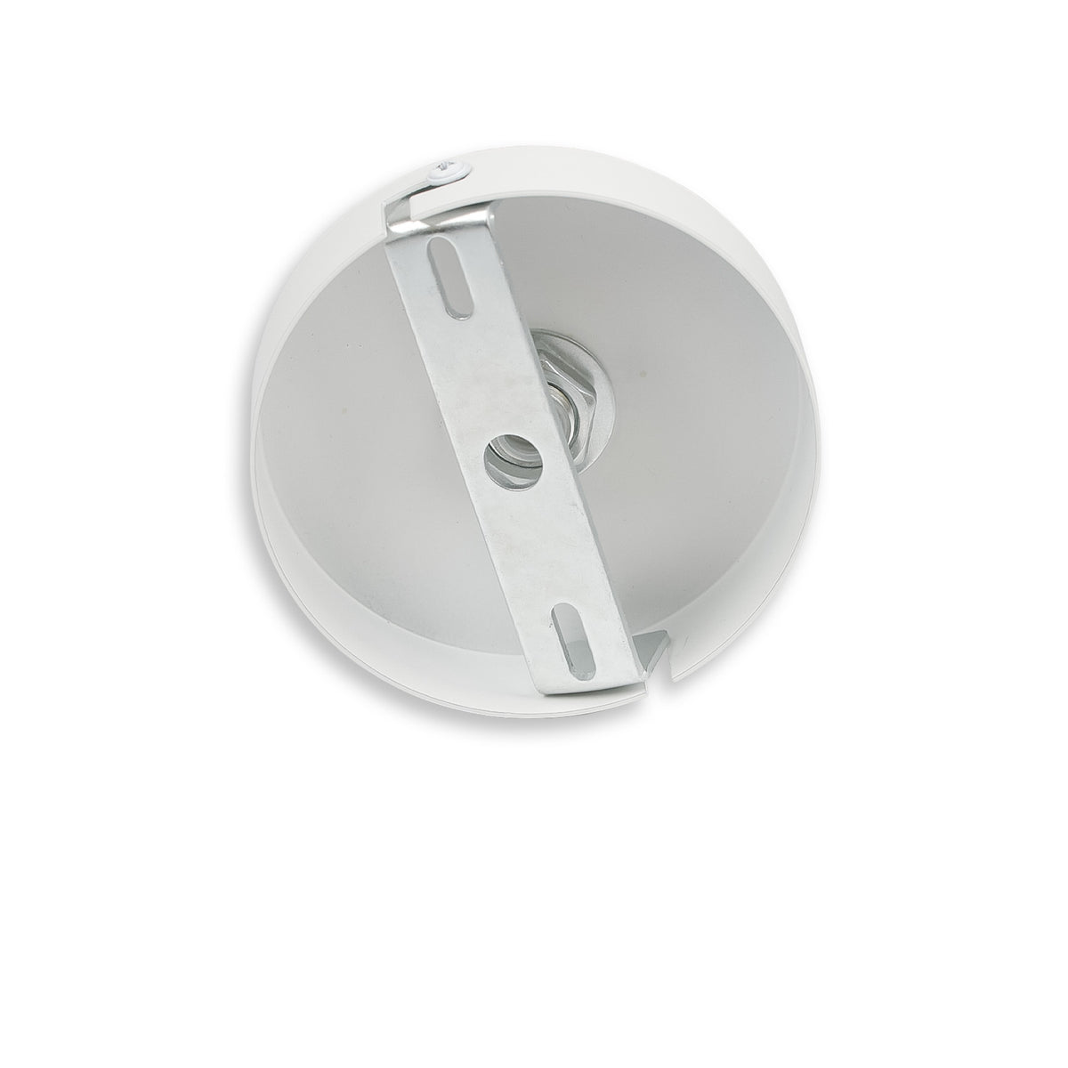 Deckenbaldachin rund, weiß, für Kabel bis 9,8 mm – ISOLED
