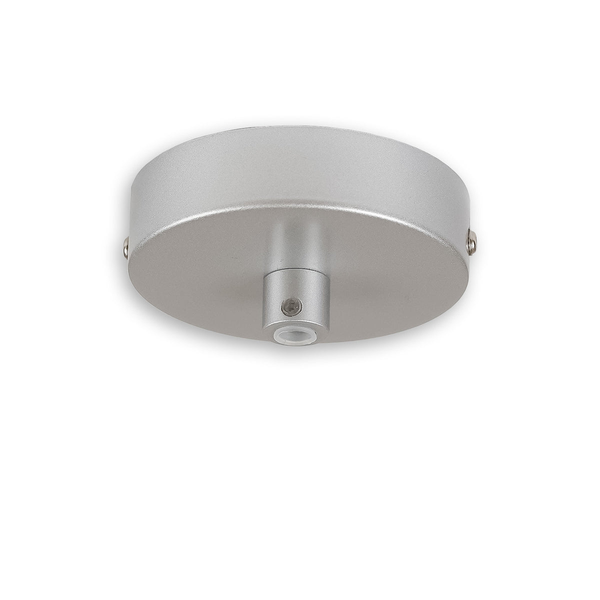 Deckenbaldachin rund, grau, für Kabel bis 9,8 mm – ISOLED