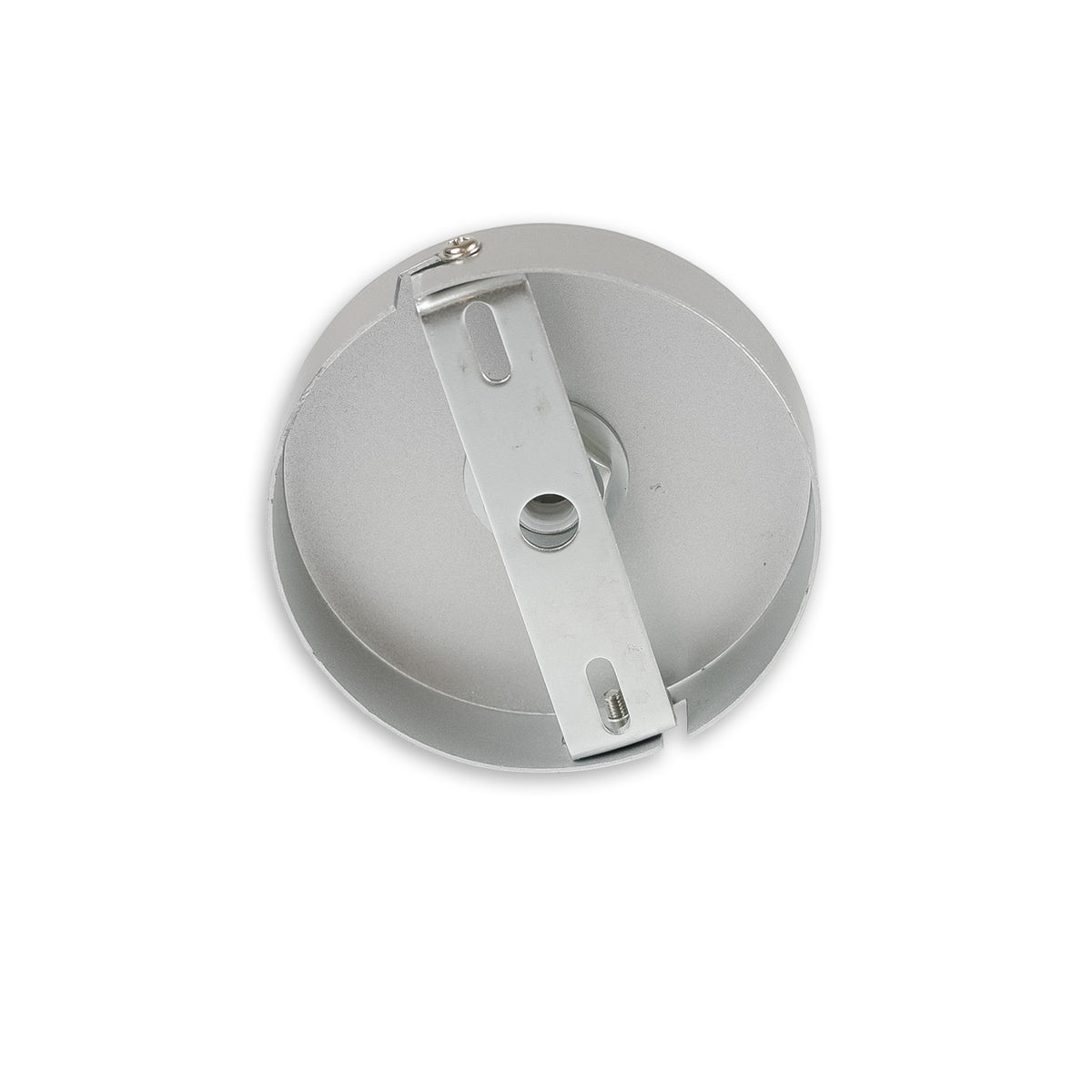 Deckenbaldachin rund, grau, für Kabel bis 9,8 mm – ISOLED