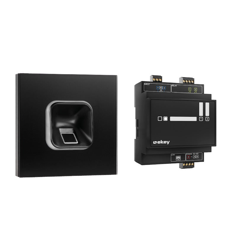 ekey xLine Fingerprint Unterputz Set Loxone