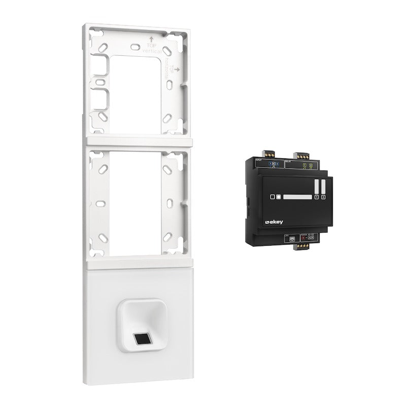 ekey xLine Fingerprint Unterputz Set Loxone
