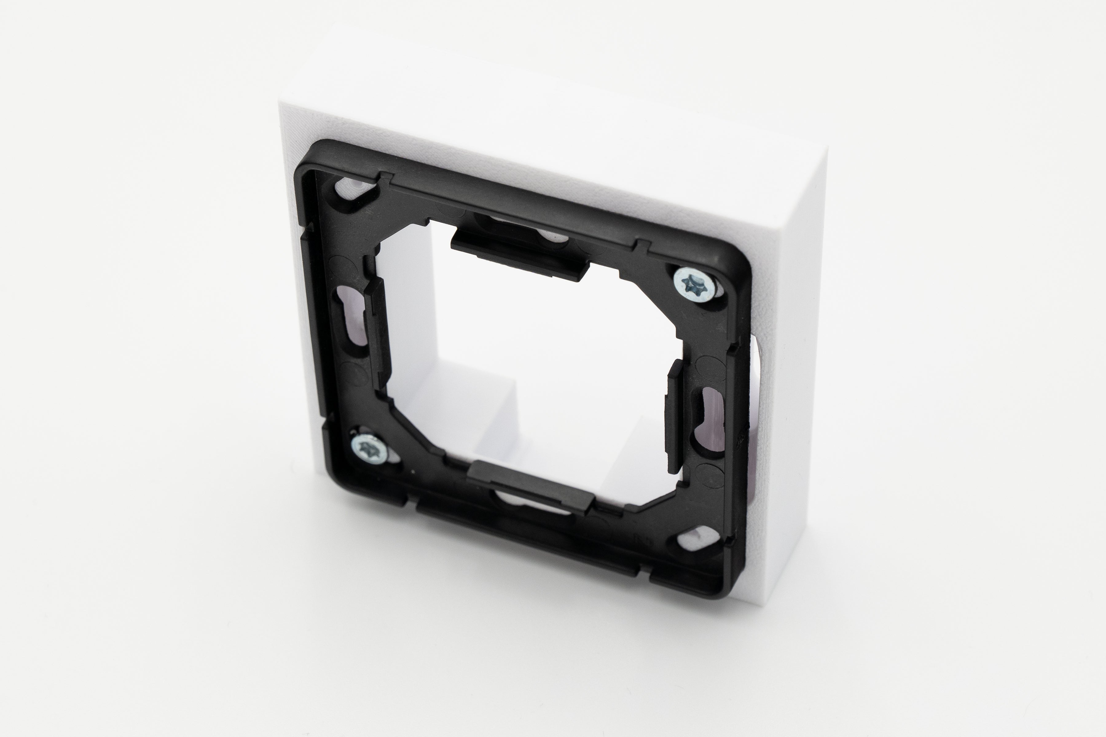Aufputzadapter für Loxone Touch