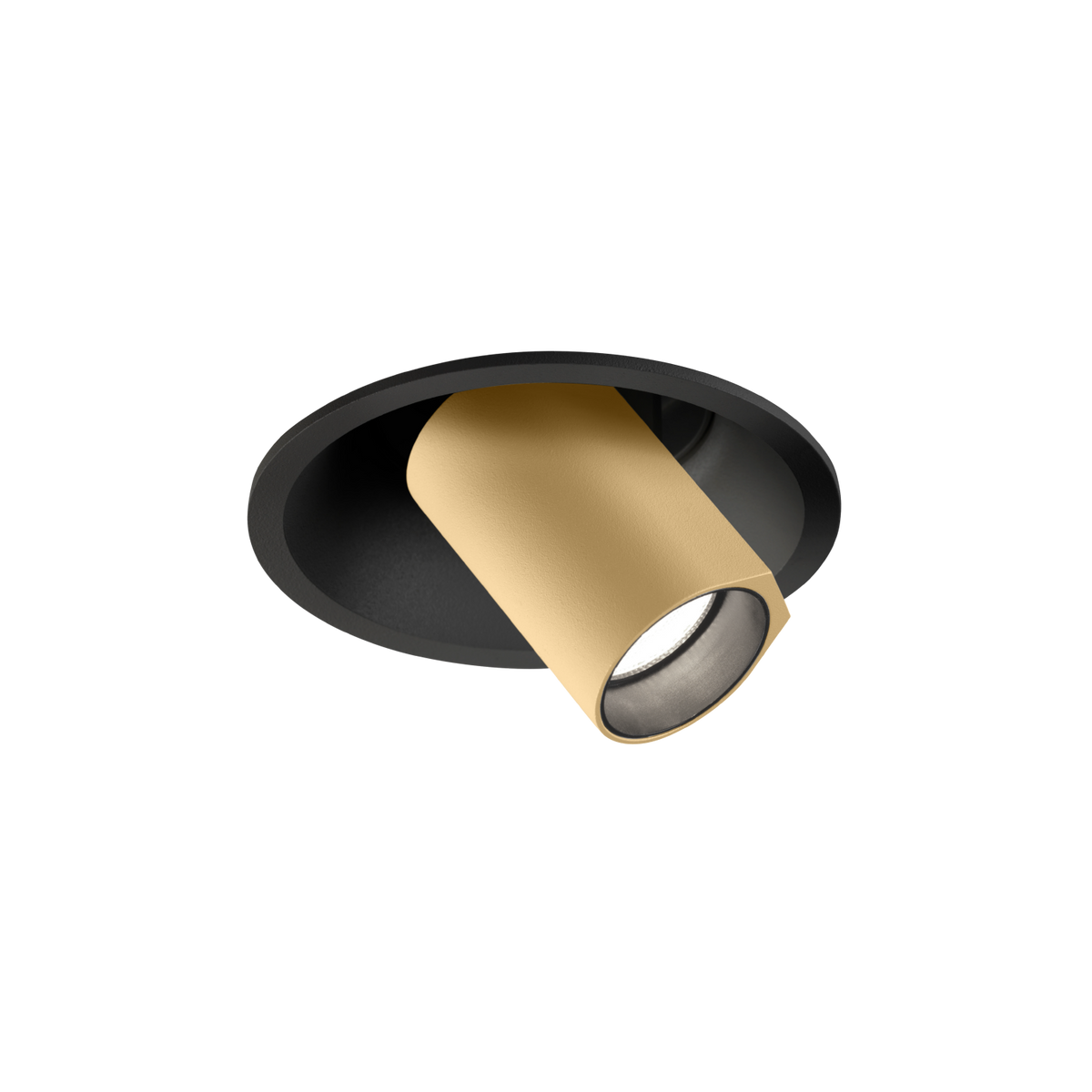 BLIEK PETIT 1.0 Loxone in Mattschwarz / Champagner