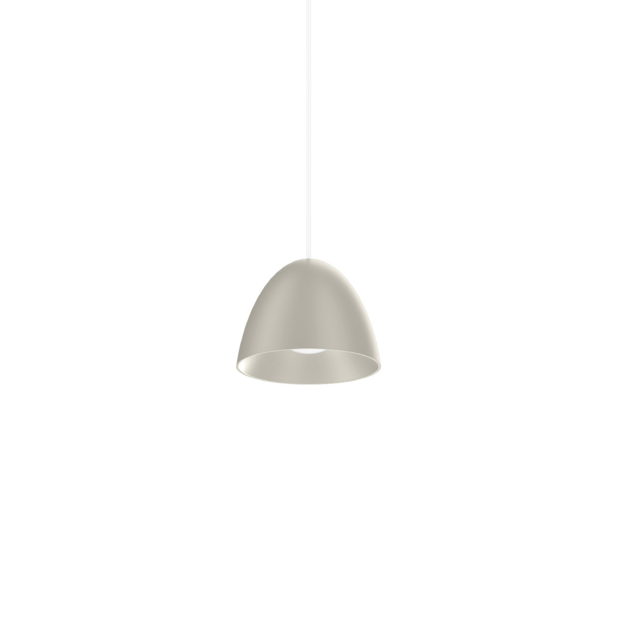 COZY CONE CEILING SUSP 3.0 Loxone in Seidengrau