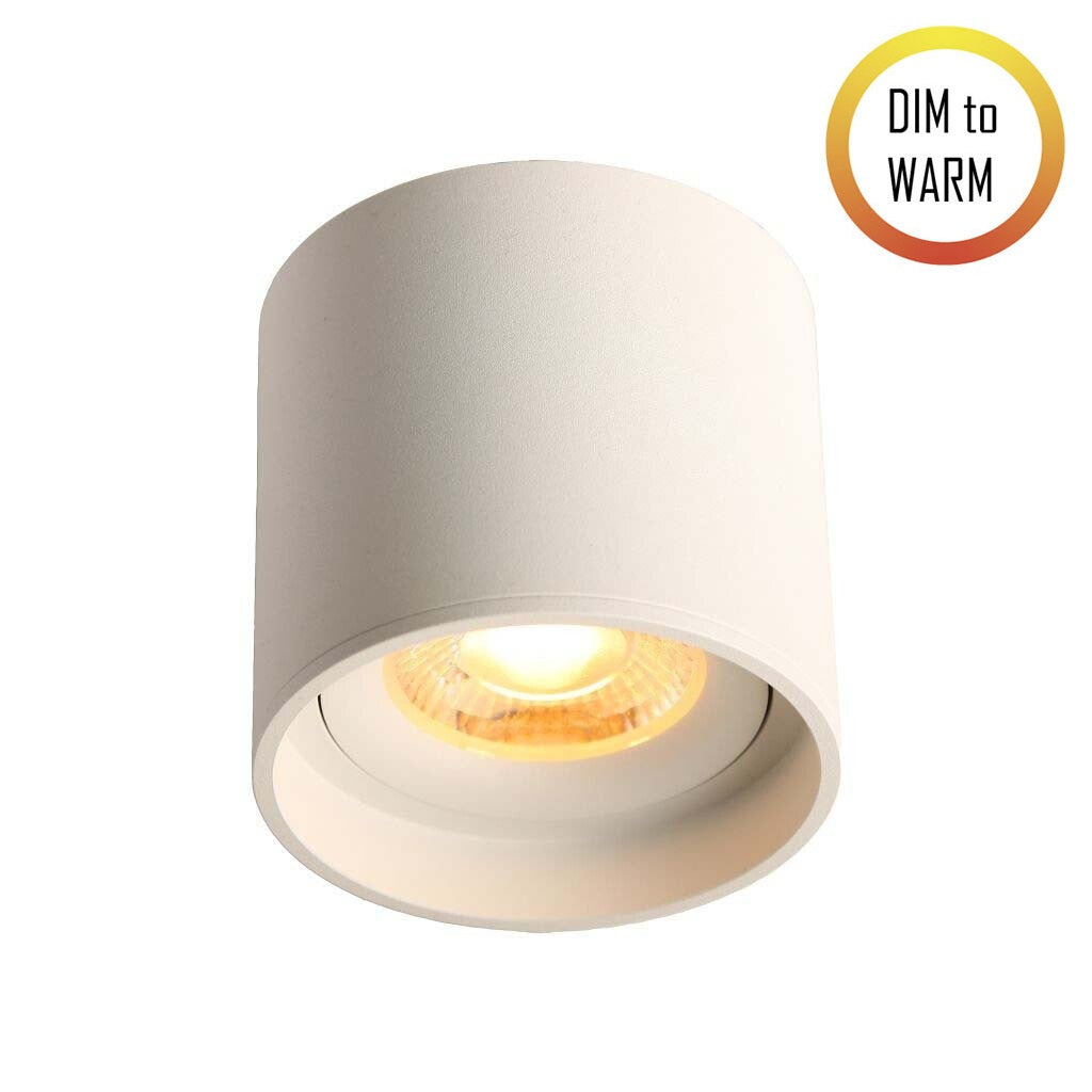 LED Ceiling Spot 24V, 8W, Dim to Warm, CRI90
