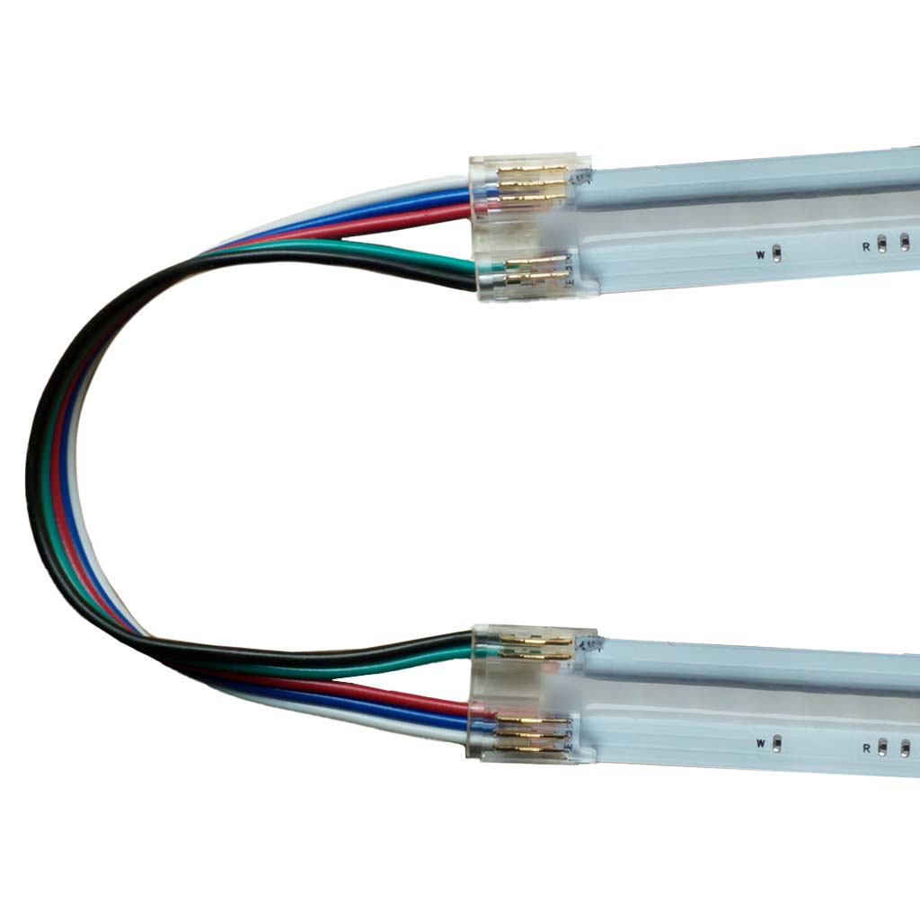 LED Verbinder, 5-polig, 12mm, LED-Kabel-LED, RGBW, COB