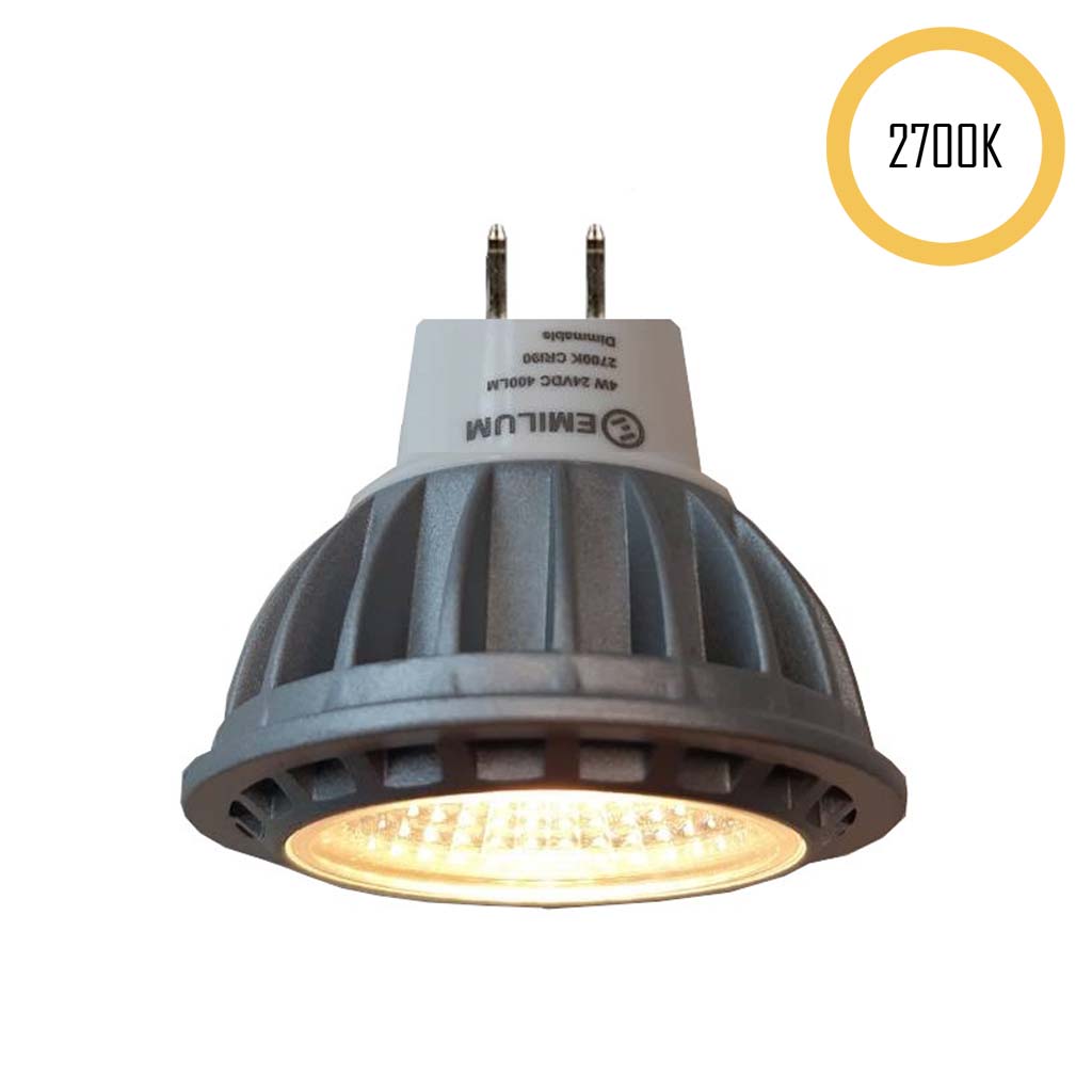 LED-Retrofit-Spot, 24V, 4W, 2700K, MR16 (GU5.3)