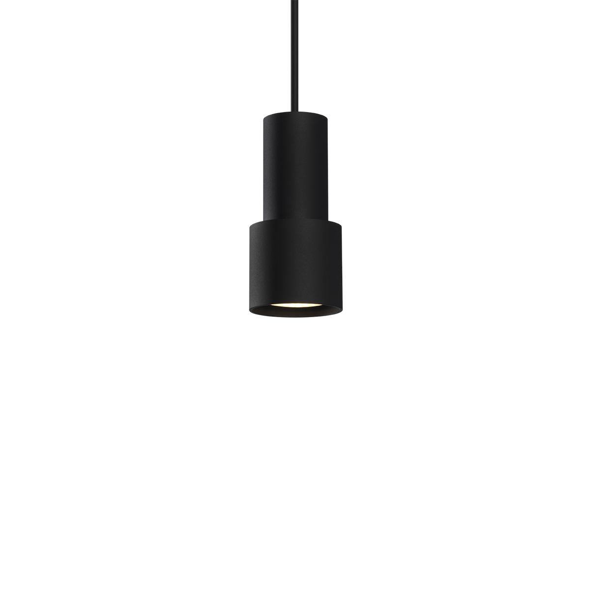 ODREY CEILING SUSP 1.1 Loxone in Mattschwarz / Mattschwarz