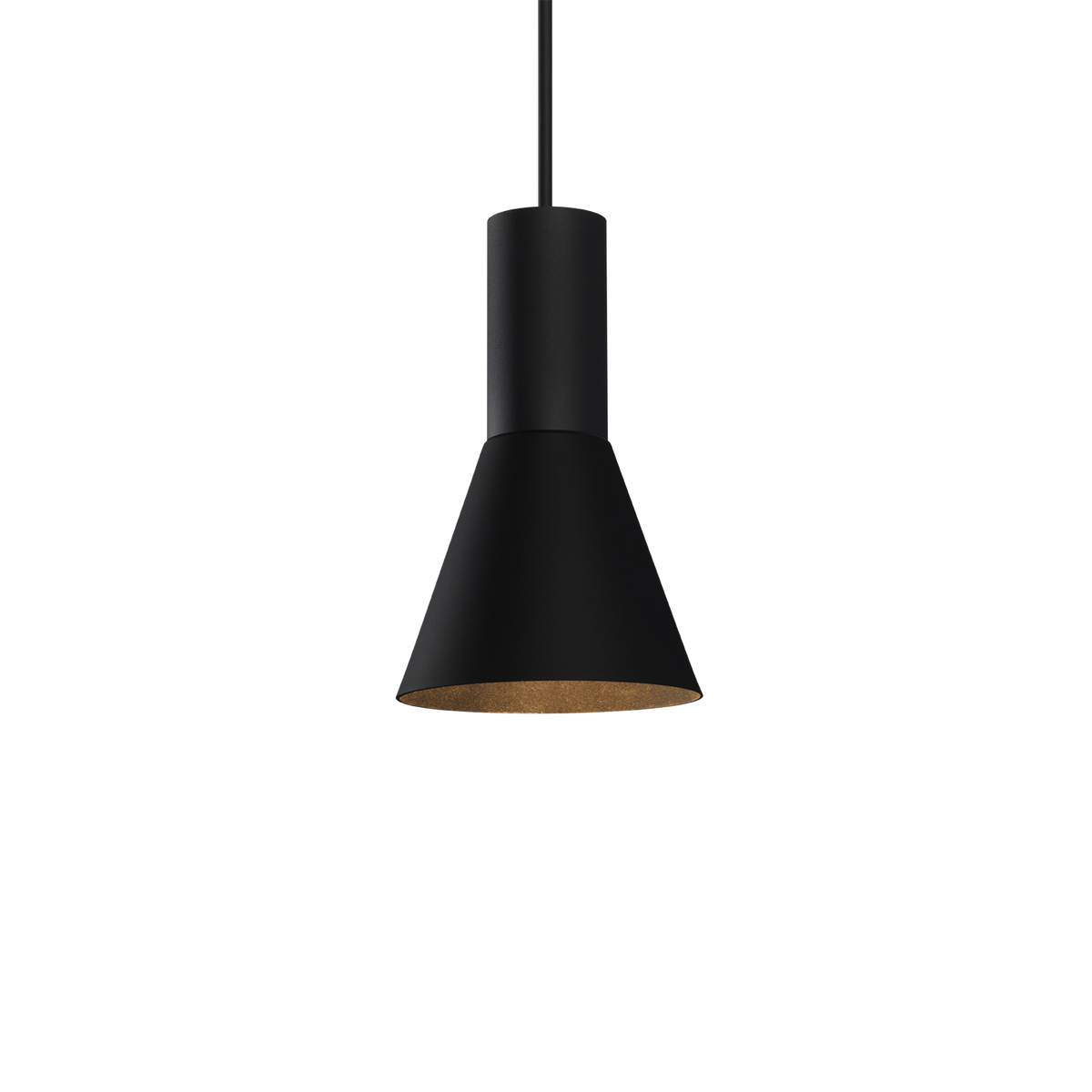ODREY CEILING SUSP 1.3 Loxone in Mattschwarz / Mattschwarz