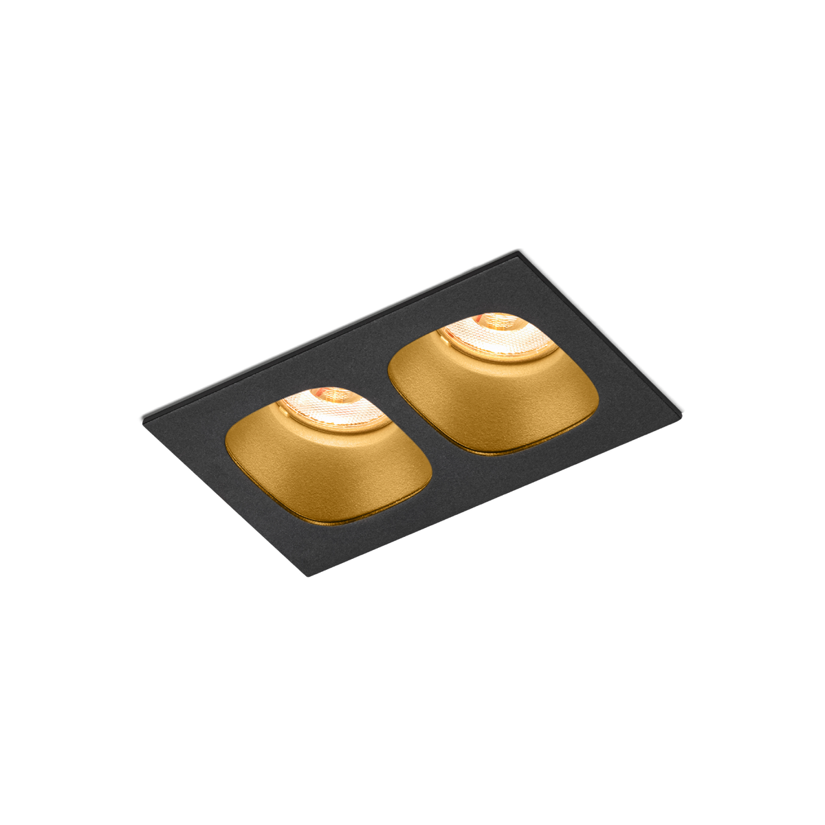 PIRRO 2.0 Loxone in Mattschwarz / Gold