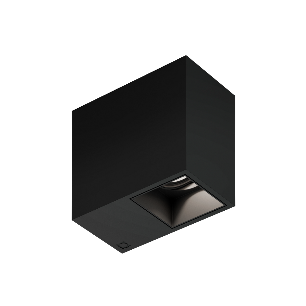 PLANO CEILING SURF 1.0 Loxone in Mattschwarz / Mattschwarz