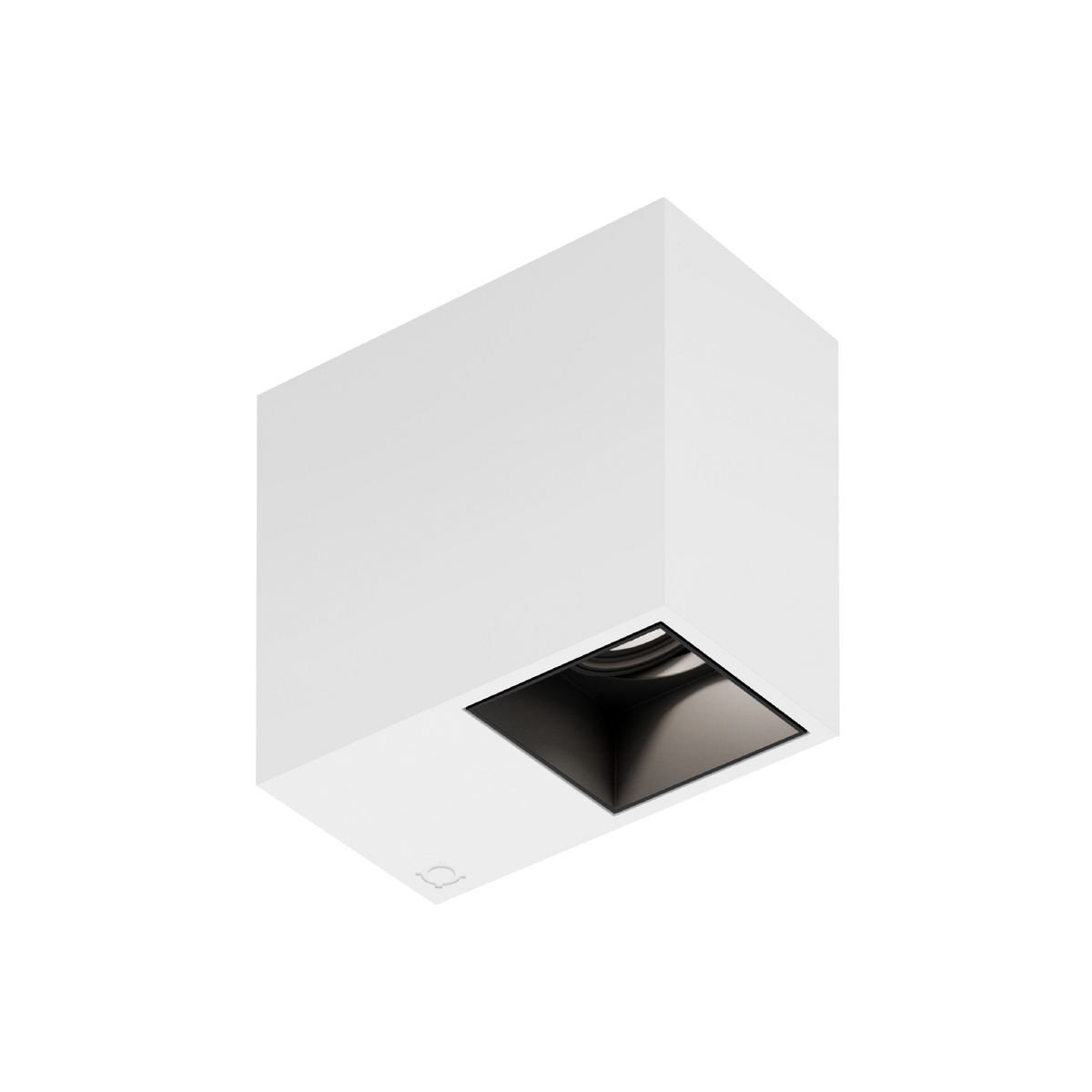 PLANO CEILING SURF 1.0 Loxone in Mattweiß / Mattschwarz