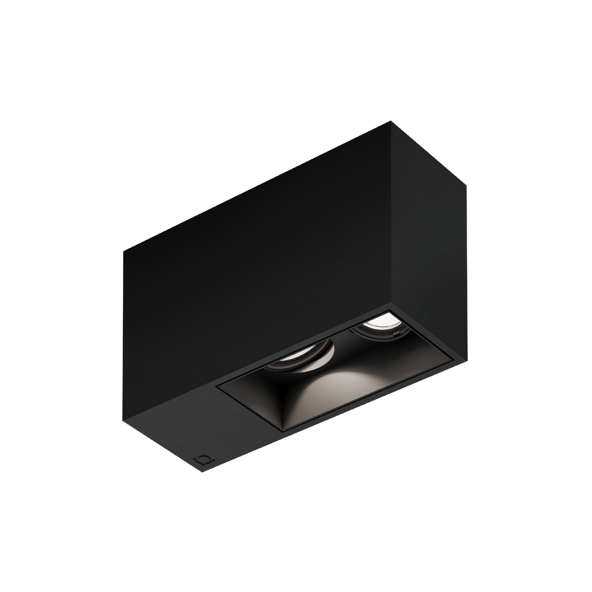 PLANO CEILING SURF 2.0 Loxone in Mattschwarz / Mattschwarz