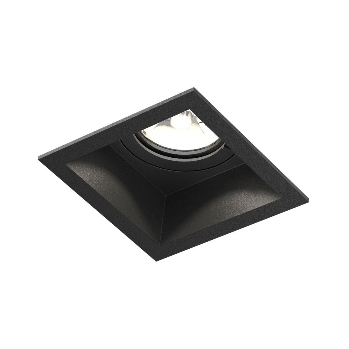 PLANO IP44 1.0 Loxone in Mattschwarz