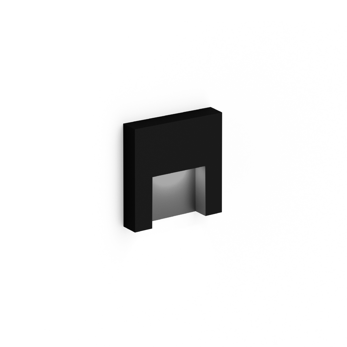 RETO WALL REC 0.8 Loxone in Mattschwarz