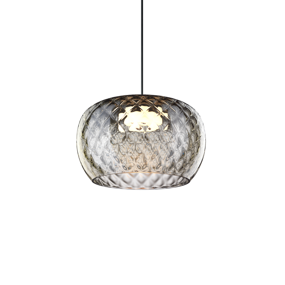 WETRO CEILING SUSP 3.0 Loxone in Smoked Diamond