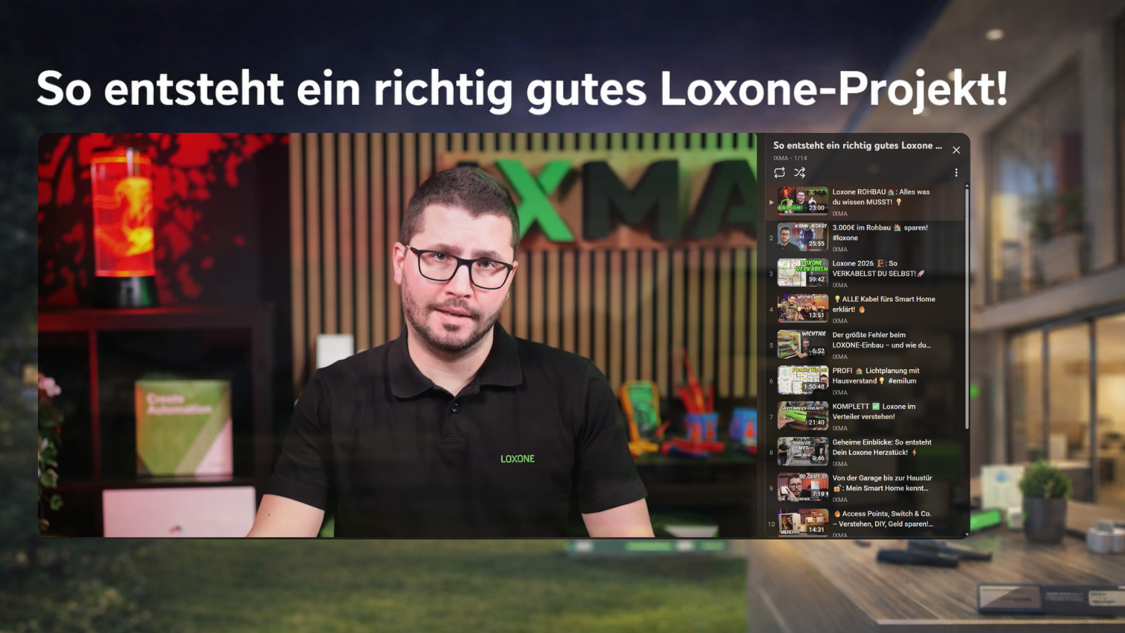 So entsteht ein richtig gutes Loxone-Projekt – Wissen für deine Eigenleistung