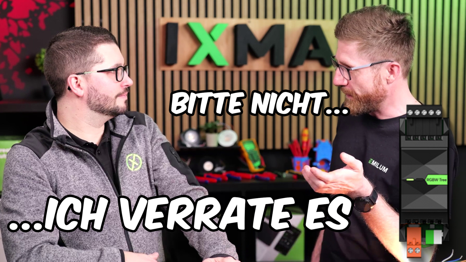 40 LED-Spots dimmen für nur 100 €? – Emilum trifft Loxone