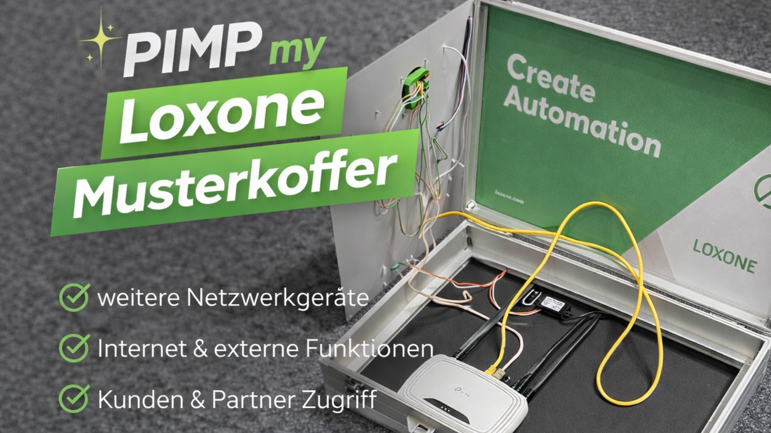 Loxone Musterkoffer – das unterschätzte Test- &amp; Lernwerkzeug