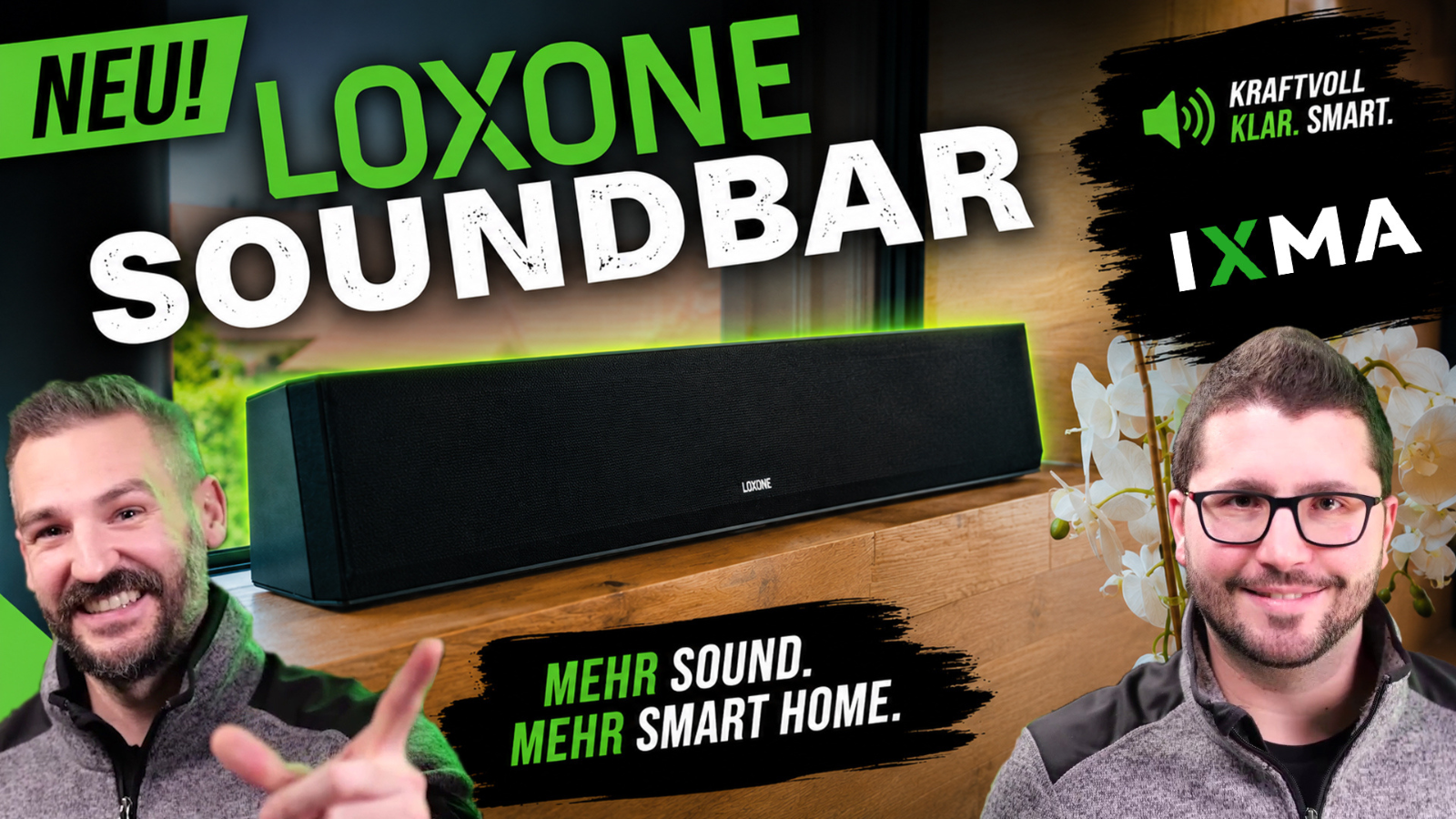 LOXONE Soundbar vorgestellt – Heimkino trifft Smart Home
