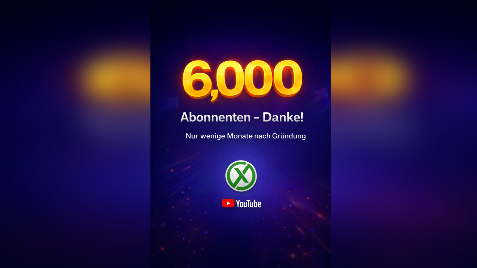 6.000 Abonnenten auf YouTube – Danke für euren Support!