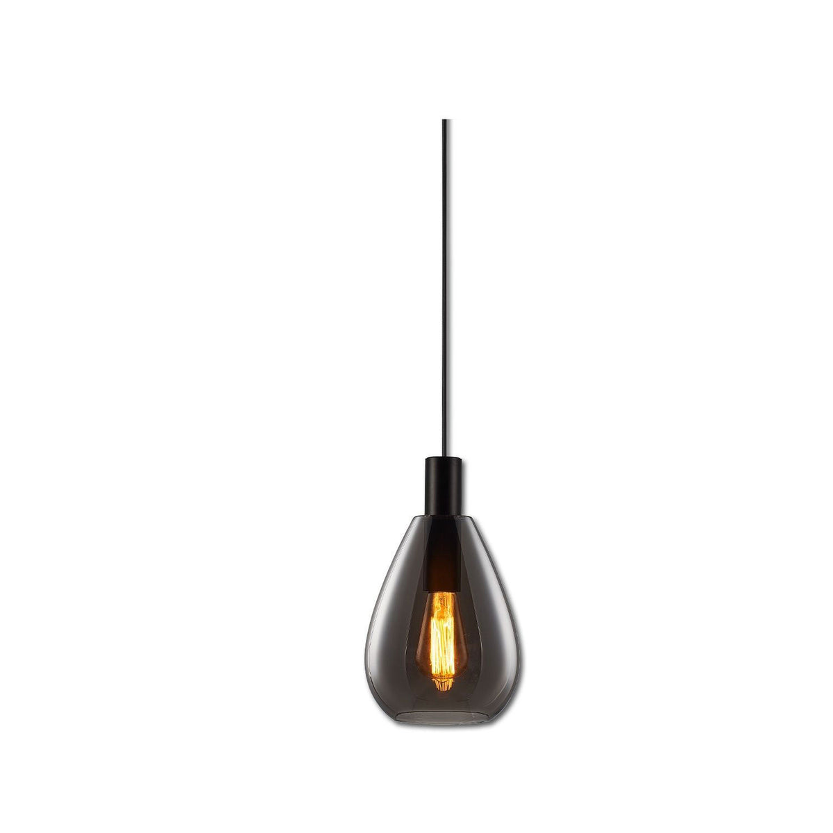Infinity Pendelleuchte Smoky Glas Ø 18,5 cm, E27