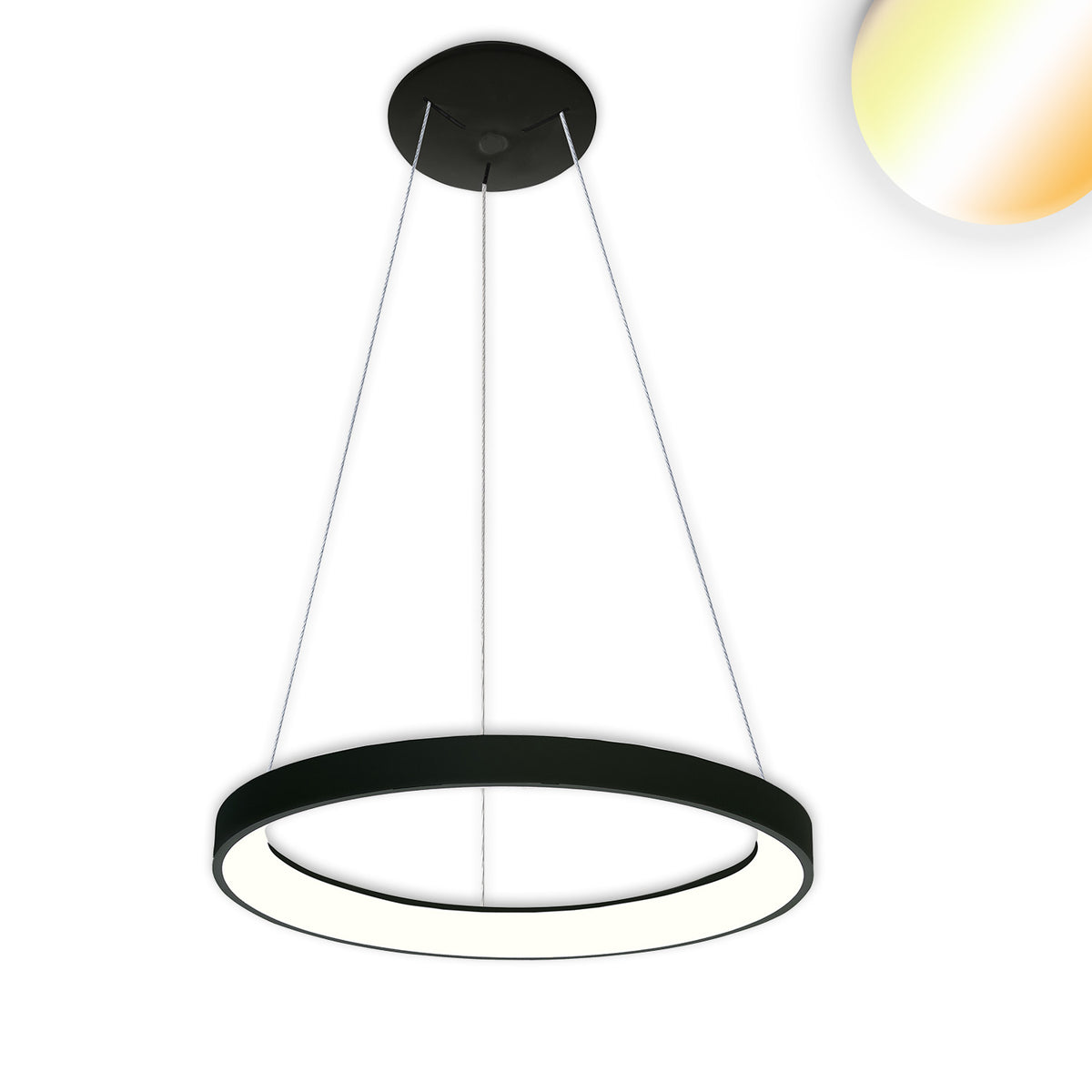 LED Hängeleuchte Orbit 480, 38W, rund, ColorSwitch 3000|3500|4000K, dimmbar