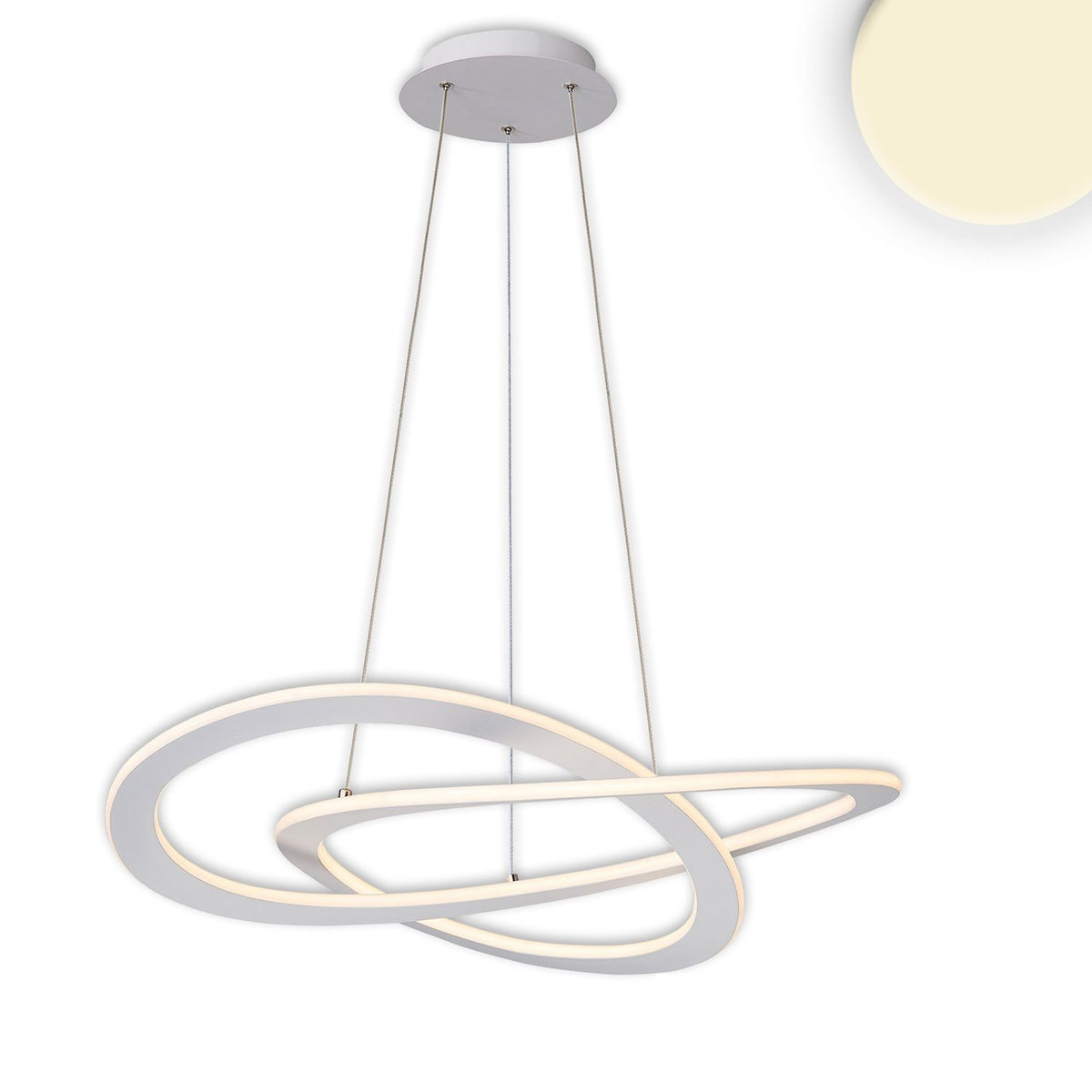 LED Design-Hängeleuchte Ø 55 cm – 3000 K, dimmbar