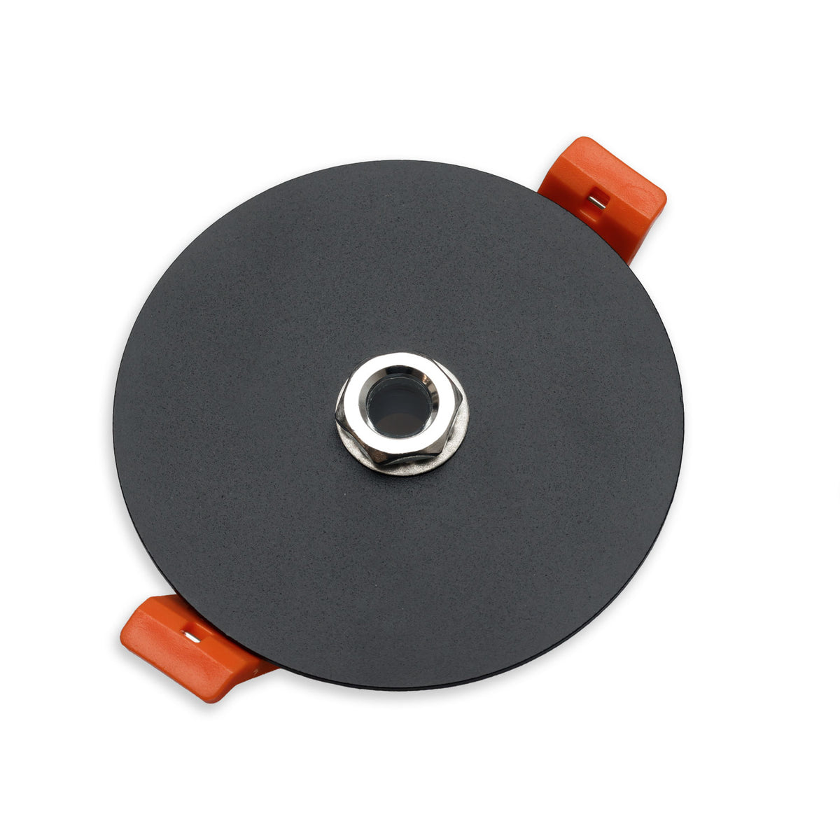 Einbau-Deckenbaldachin rund, schwarz, 68 mm Ausschnitt – ISOLED