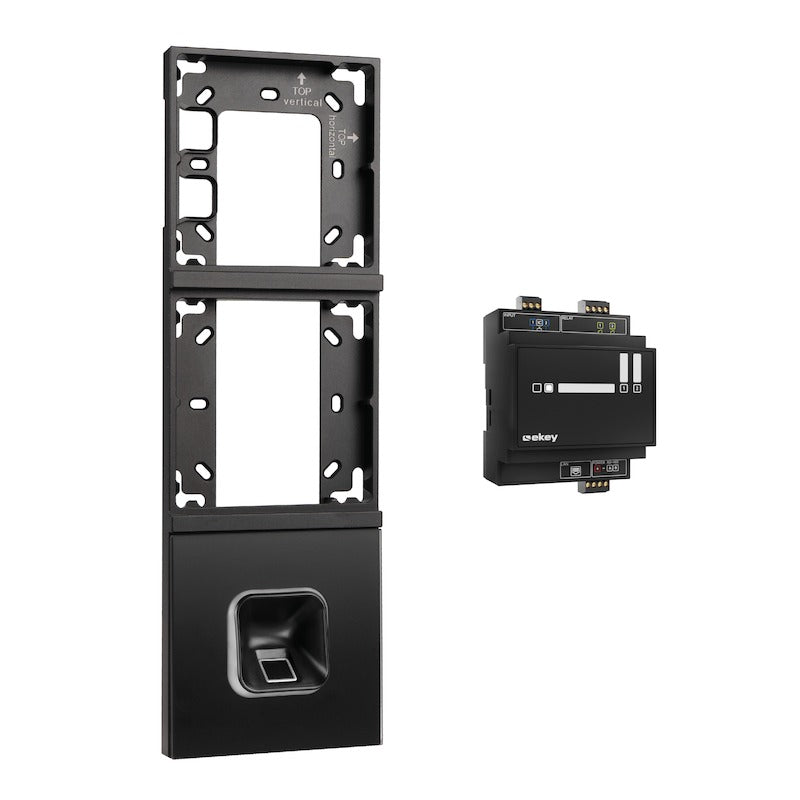 ekey xLine Fingerprint Unterputz Set Loxone