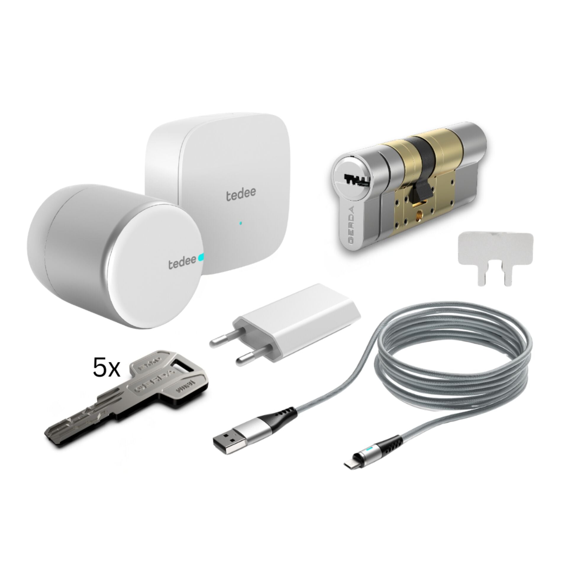 tedee Set PRO mit EXXO Zylinder 31-62mm