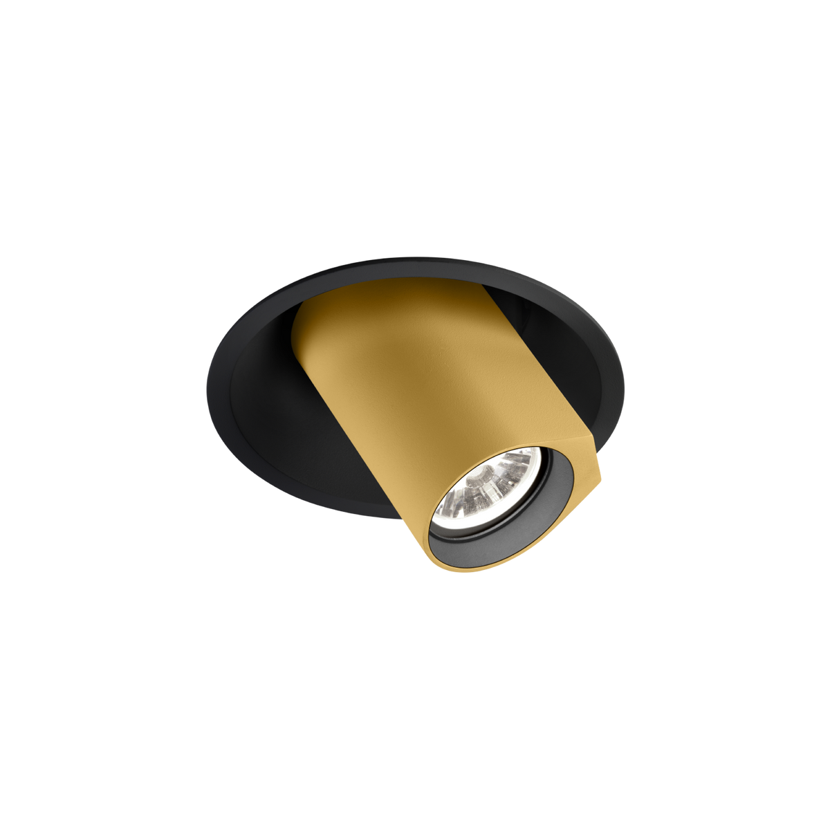 BLIEK 1.0 Loxone in Mattschwarz / Gold