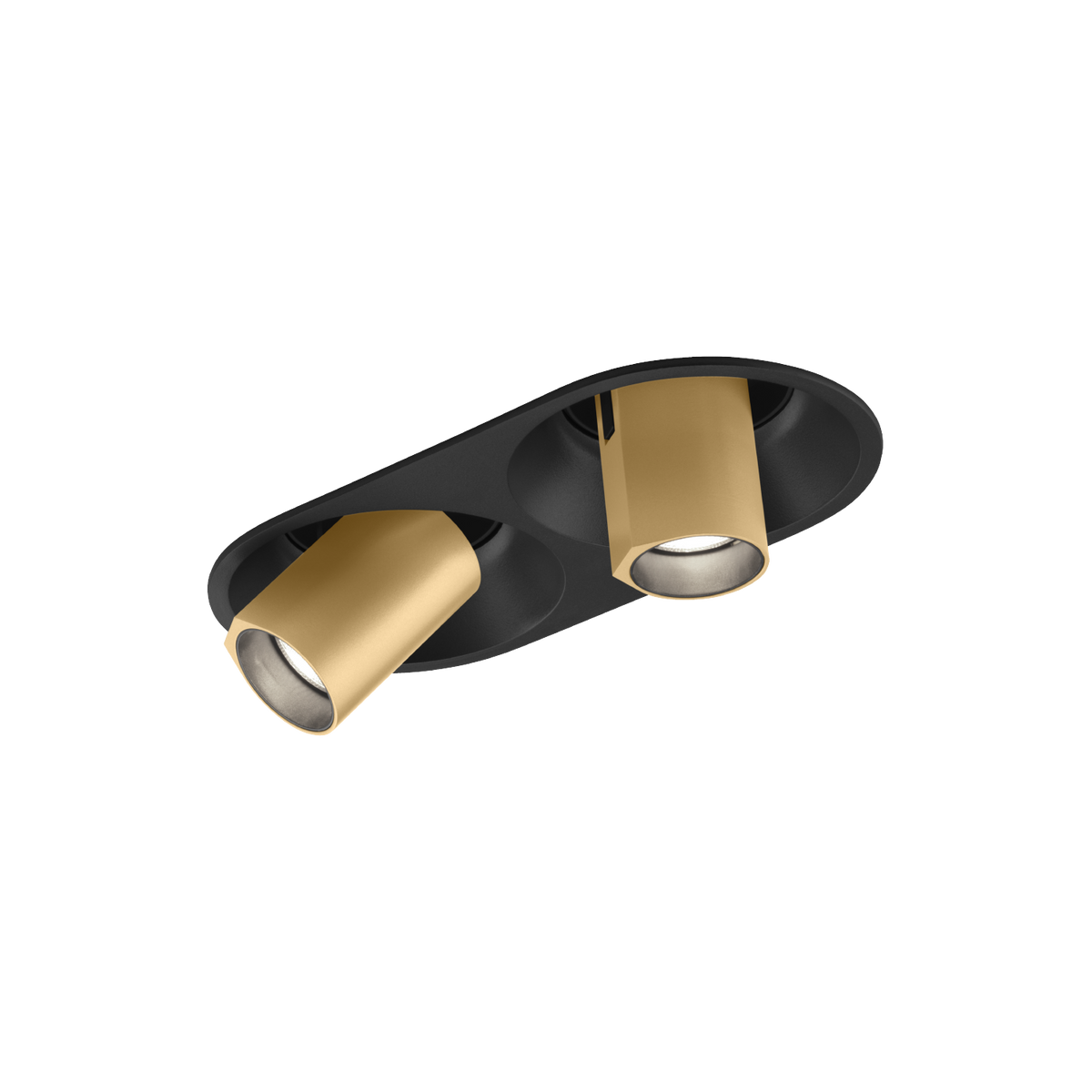 BLIEK PETIT 2.0 Loxone in Mattschwarz / Champagner