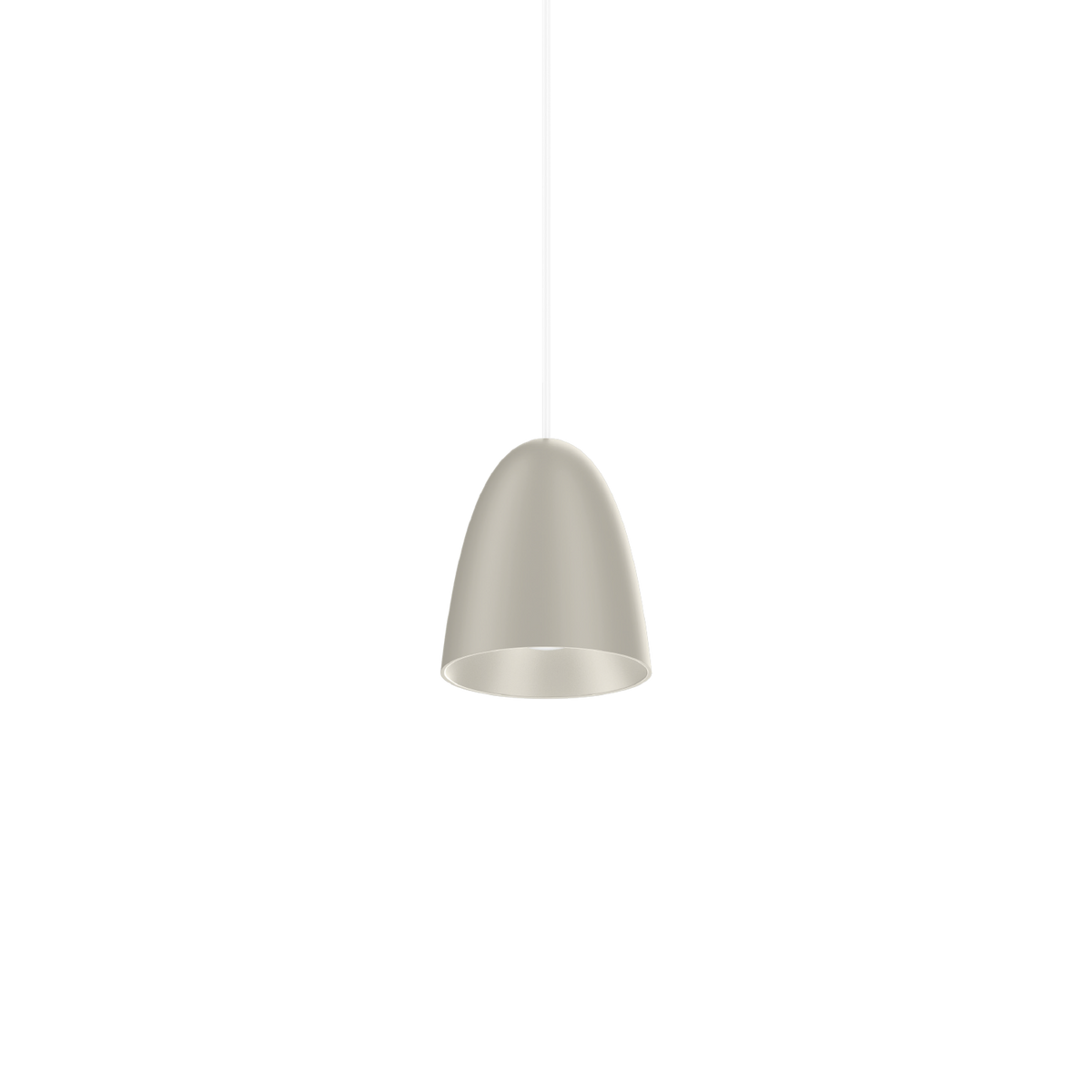 COZY CONE CEILING SUSP 2.0 Loxone in Seidengrau