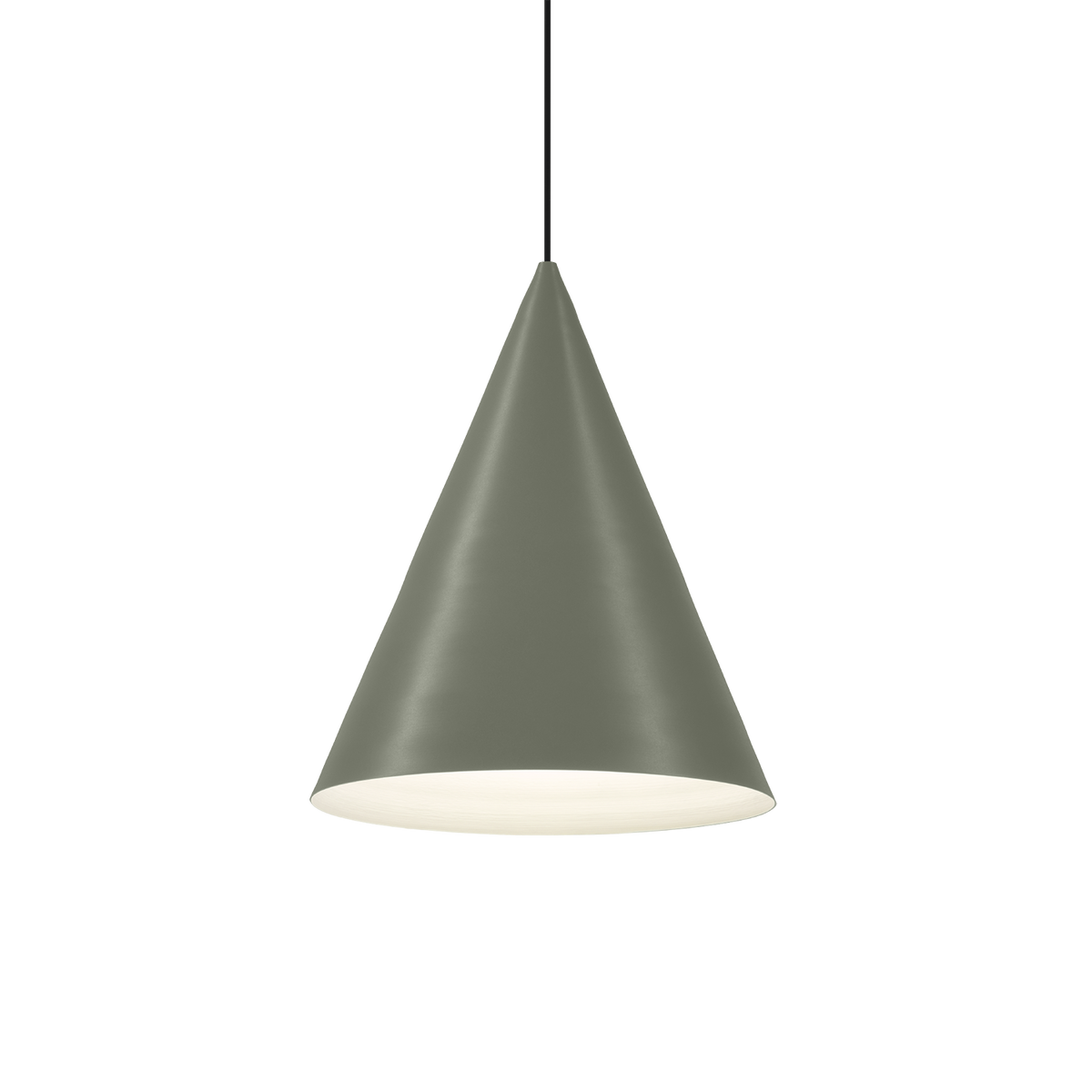DINOR CEILING SUSP 1.0 Loxone in Gold / Mattweiß