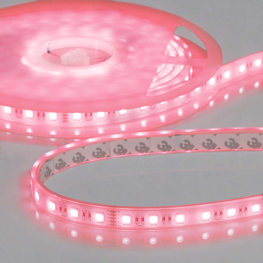 Flex Stripe 24V, 19.2W, RGBW/2700K, CRI90, 60LED, IP68, 14,5mm