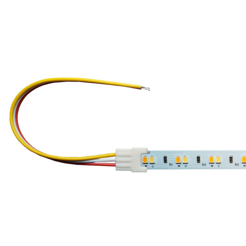 LED Verbinder, 3-polig, 10mm, LED-Anschlusskabel, CCT