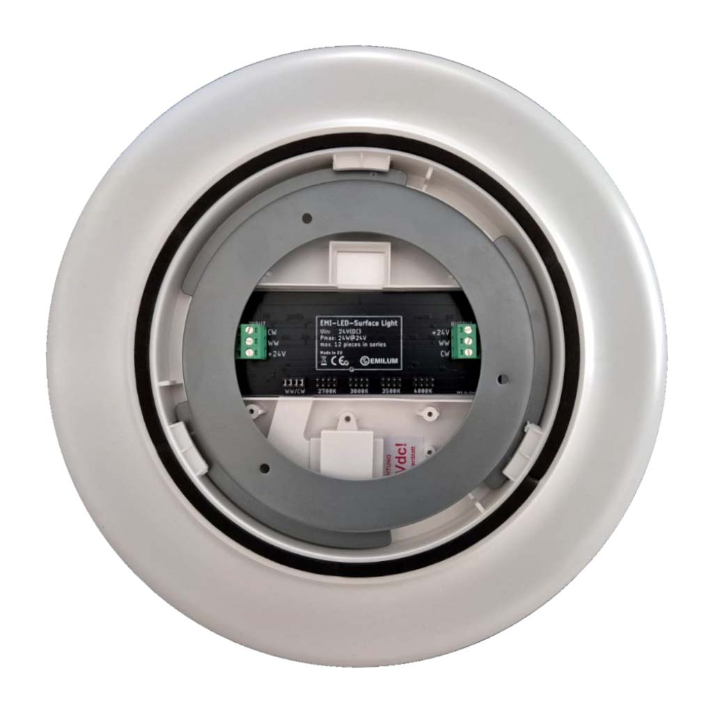 LED Surface Light 24V, 25W, 2200K/5700K, CCT+, CRI90