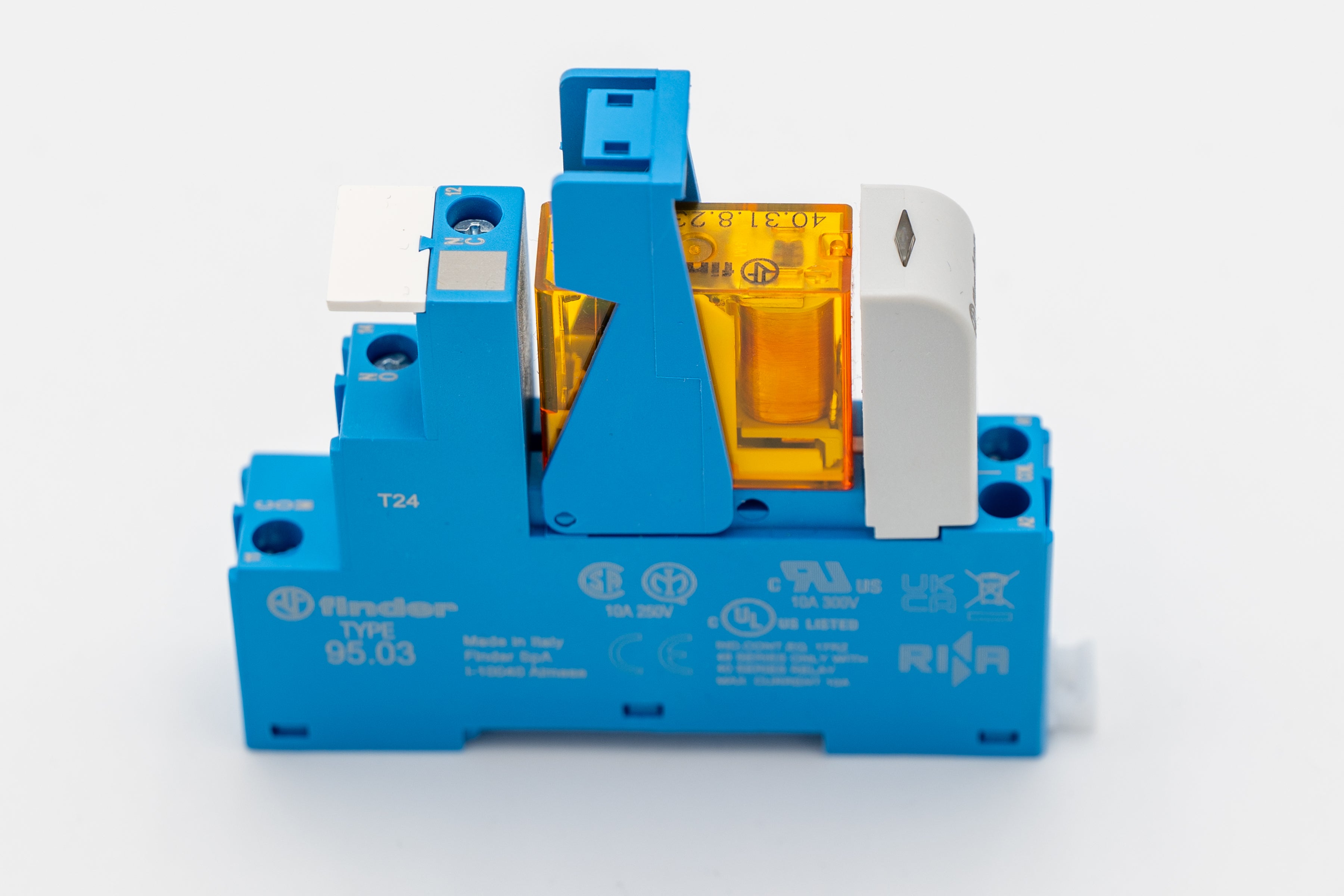 Finder Koppelrelais für 230V (z.B. Bewegungsmelder auf 24V Loxone Eingang)