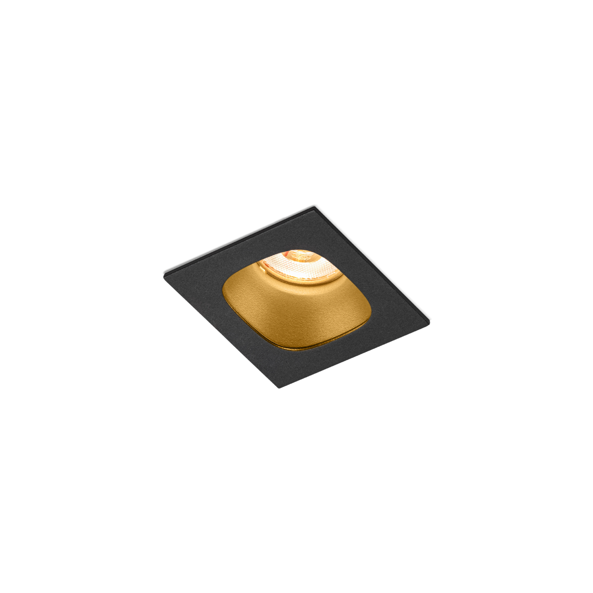 PIRRO 1.0 Loxone in Mattschwarz / Gold