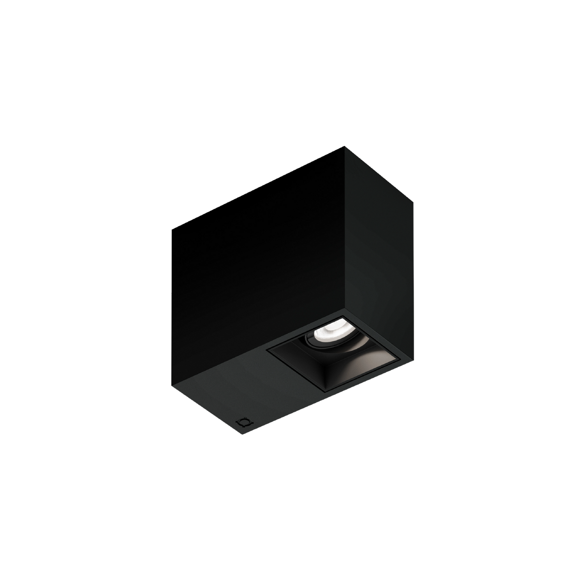 PLANO PETIT CEILING SURF 1.0 Loxone in Mattschwarz / Mattschwarz