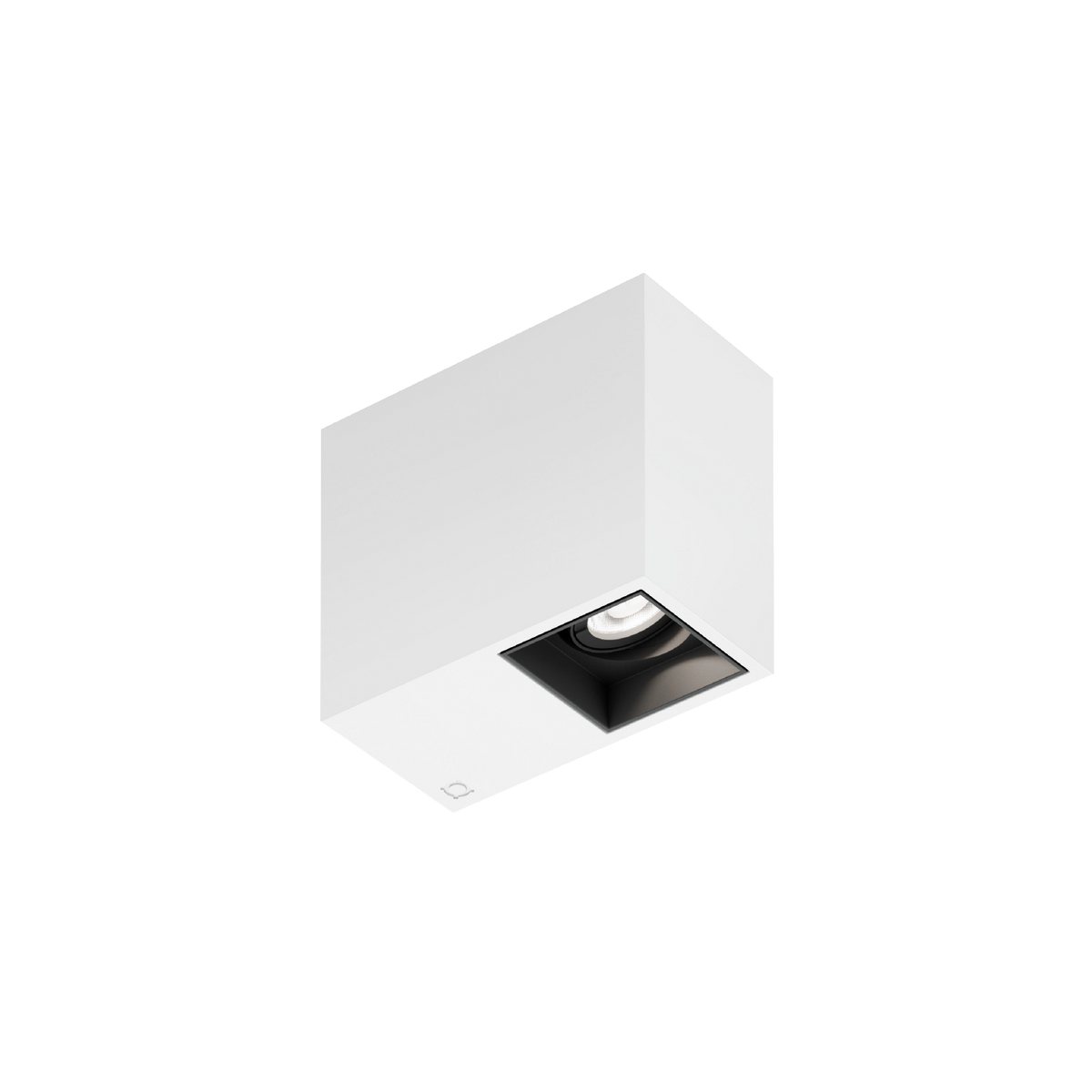 PLANO PETIT CEILING SURF 1.0 Loxone in Mattweiß / Mattschwarz