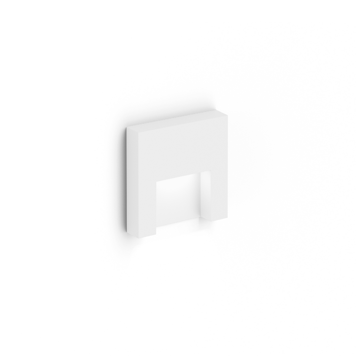 RETO WALL REC 0.8 Loxone in Mattweiß