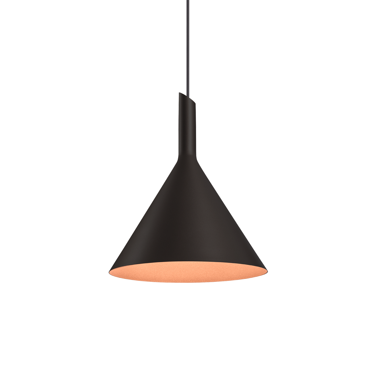 SHIEK CEILING SUSP 3.0 Loxone in Mattschwarz / Copper