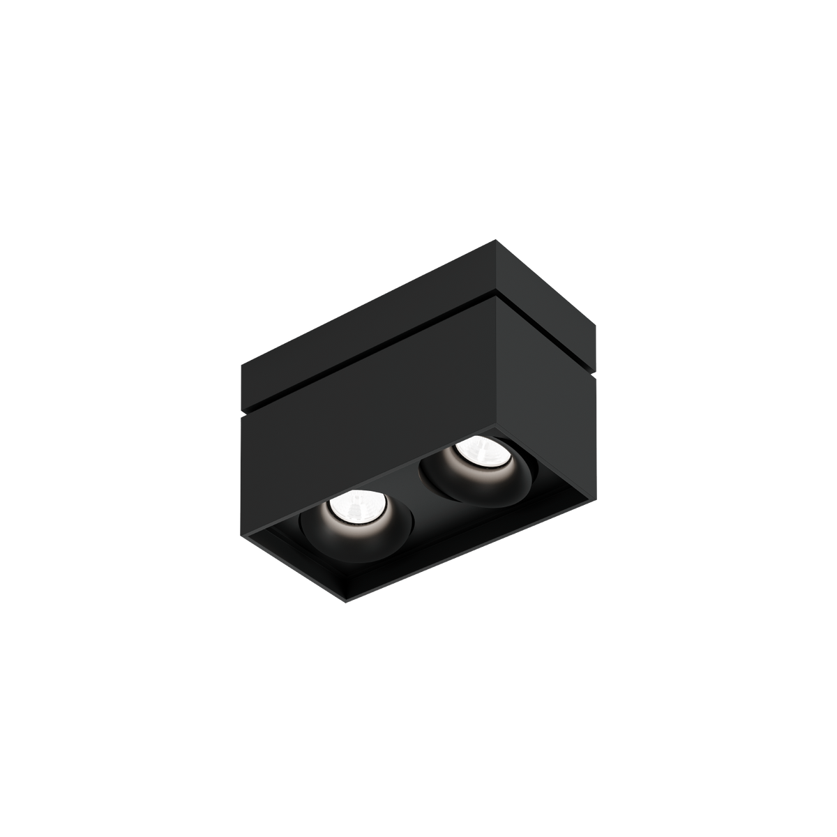 SIRRO CEILING SURF 2.0 Loxone in Mattschwarz / Mattschwarz