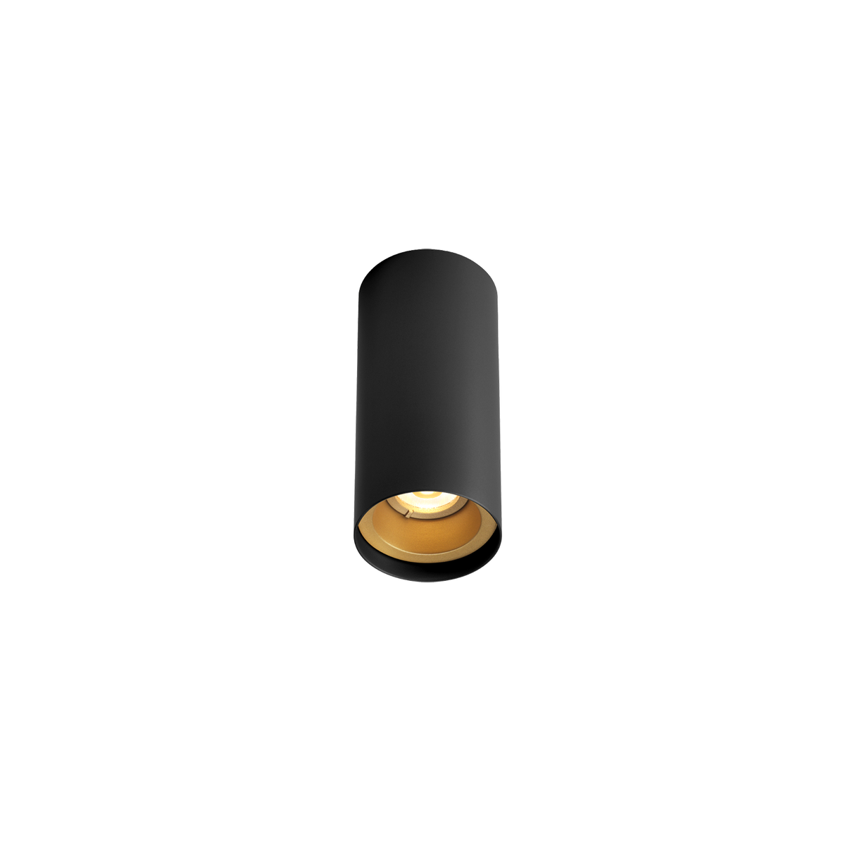 SOLID BIJOU CEILING SURF 1.0 Loxone in Mattschwarz / Gold