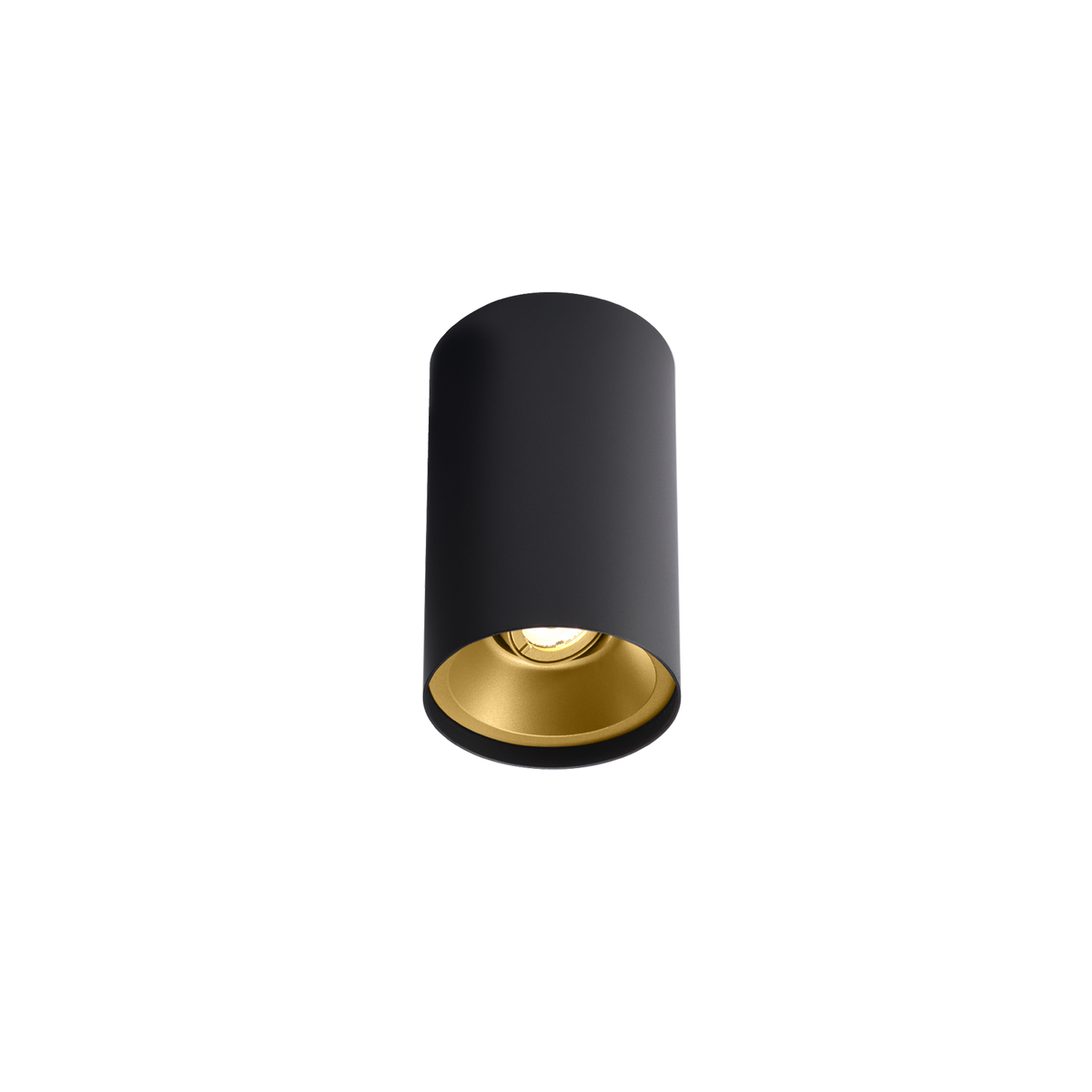 SOLID PETIT CEILING SURF 2.0 Loxone in Mattschwarz / Gold