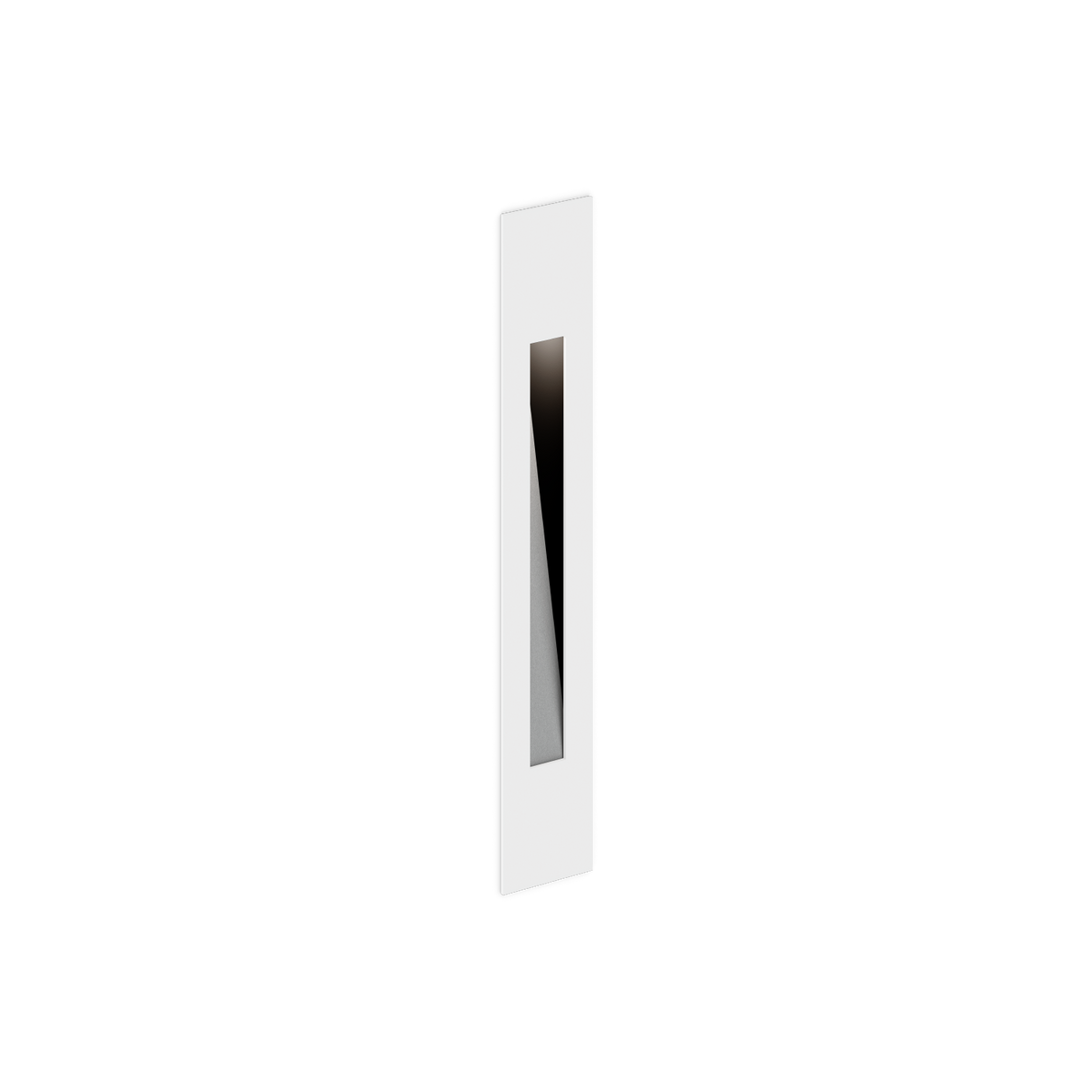 STRIPE WALL REC 2.2 Loxone in Mattweiß / Anodised Aluminium